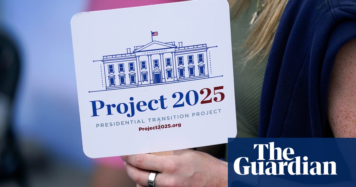 Project 2025 inside Trump’s ties to the rightwing policy playbook The Guardian US