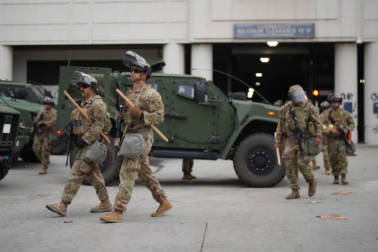 Trump deploys National Guard to LA